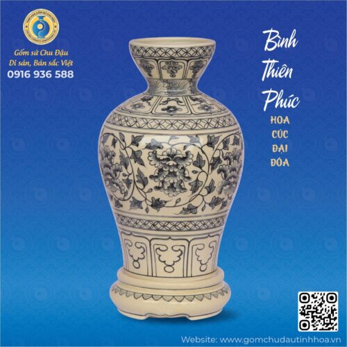 Bình Thiên Phúc Hoa Cúc Đại Đóa