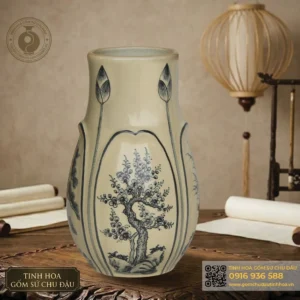 hoa_sen_tu_canh_3d3a435c3e904d09b7c77a7f27776bd2_master Bình Hoa Sen Họa Tiết Tứ Cảnh