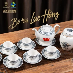 Bộ trà Lạc Hồng Gốm Chu Đậu